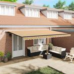 vidaXL Inklapbaar Zonnescherm met Multikleur 500 × 300 cm, Tuin en Terras, Zonneschermen, Verzenden, Nieuw