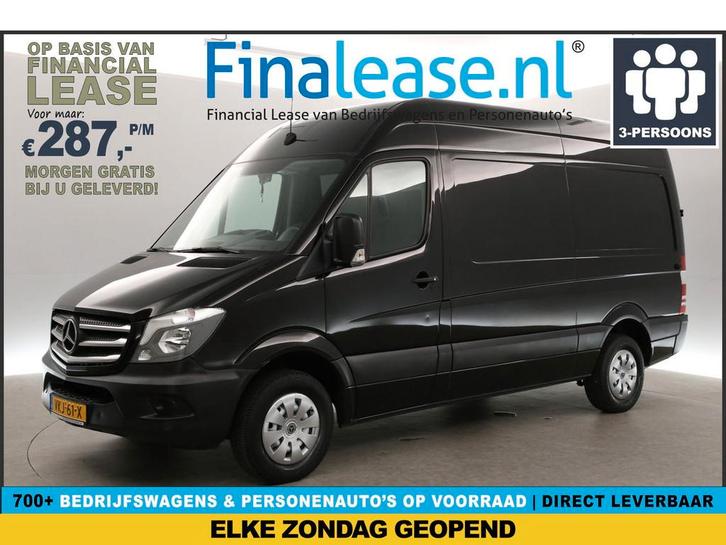 Mercedes-Benz Sprinter 210 2.2 CDI 366 L2H2 Camera 3-Zits, Auto's, Bestelauto's, Lease, Handgeschakeld, Diesel, Mercedes-Benz