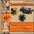 Kachel ventilator / kachelventilatoren houtkachel aanbieding, Huis en Inrichting, Kachels, Ophalen of Verzenden, Vrijstaand, Hout