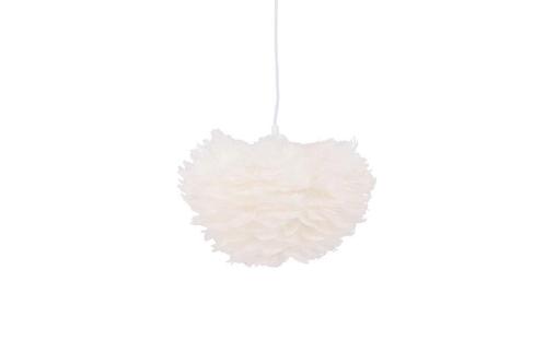 Hanglamp - Sky - 35 cm - Wit - Veren - Jörn, Huis en Inrichting, Lampen | Hanglampen, Nieuw, Verzenden