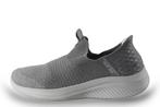 Skechers Instappers in maat 38 Grijs | 10% extra korting, Skechers, Verzenden, Instappers, Zo goed als nieuw