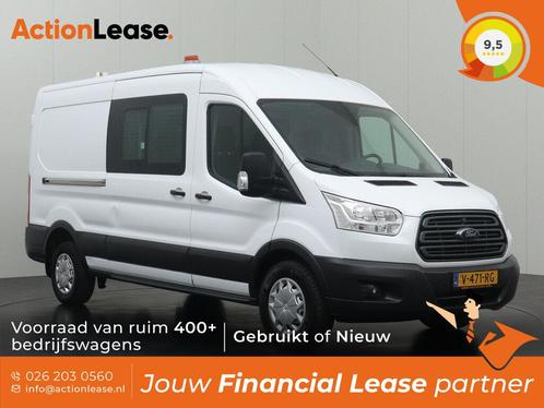 Ford Transit Bestelbus L3 H2 2018 Diesel Handgeschakeld, Auto's, Ford, Dealer onderhouden, Te koop, Zwart, Handgeschakeld, Financial lease