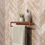 Brauer Handdoekrek - met Planchet - Koper Geborsteld Pvd, Ophalen of Verzenden, Nieuw