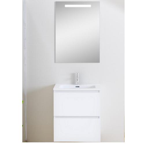 Badmeubel Wiesbaden Sephia Compleet Met Led Spiegel 60 CM, Doe-het-zelf en Verbouw, Sanitair, Ophalen of Verzenden