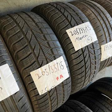 2 x Maxxis 205-55-15 4 Seizoenbanden 7,5mm beschikbaar voor biedingen