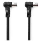 Coax kabel - Nedis - 1.5 meter, Computers en Software, Pc- en Netwerkkabels, Verzenden, Nieuw