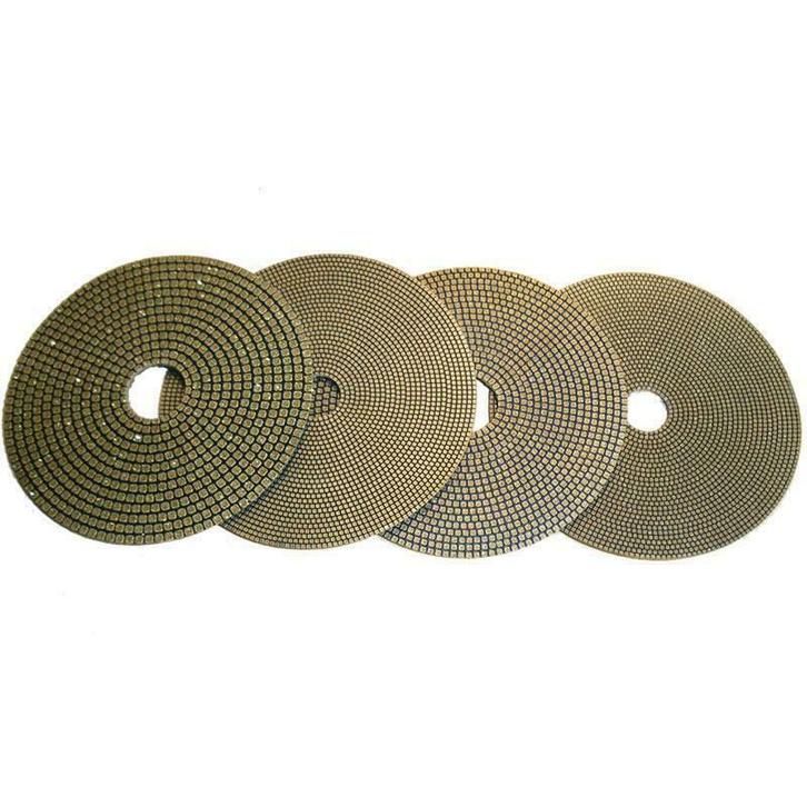 100mm Complete set Anhydriet schuurpads Inc. 2mm Padhouder, Doe-het-zelf en Verbouw, Gereedschap | Overige machines, Nieuw, Ophalen of Verzenden