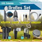 KESSER® Campingdouche met accu dompelpomp handdouche 2 x 220, Verzenden, Nieuw