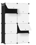 Schoenenkast met Deuren – 8 Vakken voor 32 Paar, Huis en Inrichting, Kasten | Schoenenkasten, Verzenden, Nieuw