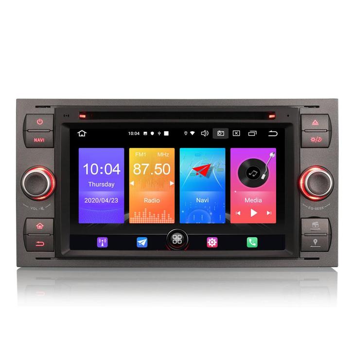 Ford Autoradio Navigatie Android 10 | Mondeo Focus Galaxy, Auto diversen, Autoradio's, Nieuw, Ophalen of Verzenden