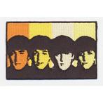 The Beatles - Heads in Bands - patch officiële merchandise, Ophalen of Verzenden, Nieuw, Kleding