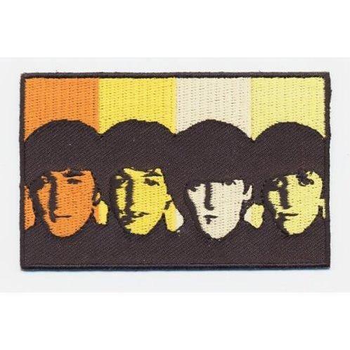 The Beatles - Heads in Bands - patch officiële merchandise, Verzamelen, Muziek, Artiesten en Beroemdheden, Kleding, Nieuw, Ophalen of Verzenden