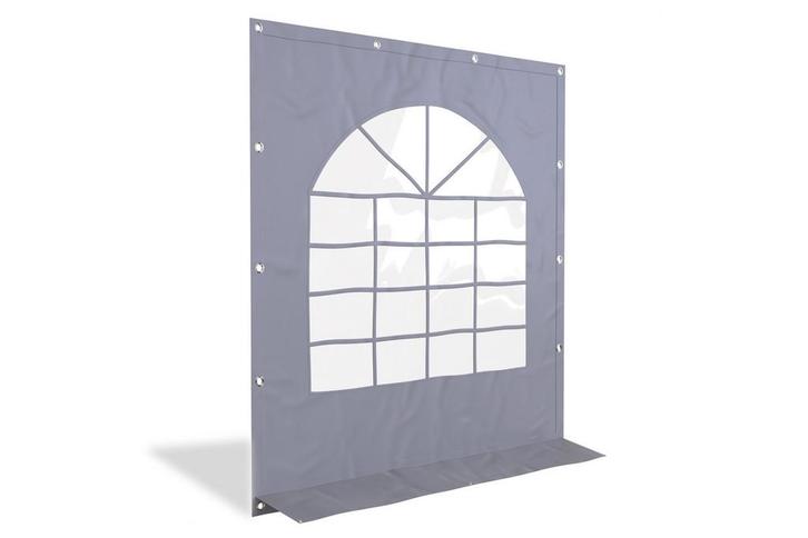 Partytent zijwand met raam | 2m breed | 2m hoog | PVC, Doe-het-zelf en Verbouw, Zeil en Folie, Zeil, Nieuw, Ophalen of Verzenden