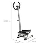 TRUUSK HOMCOM Stepper Heimtrainer Fitnessgerät mit Handgriff, Verzenden, Nieuw