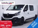 Renault Trafic 1.6 dCi 125 pk Dubbel Cabine 5-Zits Navi,, Auto's, Bestelauto's, Wit, Plug-in hybride, Nieuw, Lease
