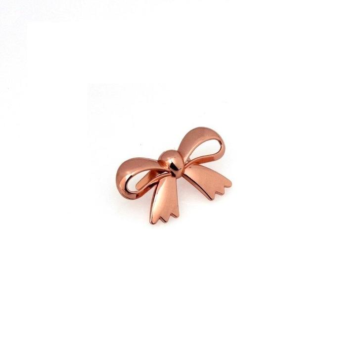 Broche met strikje - 45mm - Rose gold, Doe-het-zelf en Verbouw, Overige Doe-het-zelf en Verbouw, Nieuw, Ophalen of Verzenden