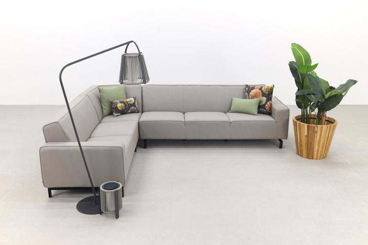 VDG Boavista Sunbrella loungeset - Nature Grey - 3-delig -, Tuin en Terras, Tuinsets en Loungesets, Nieuw, Overige materialen