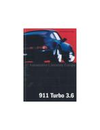 1994 PORSCHE 911 TURBO BROCHURE ENGELS (USA), Boeken, Auto's | Folders en Tijdschriften, Nieuw, Porsche, Author