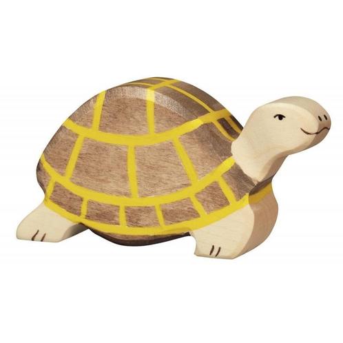 Holztiger - Houten Dieren - Schildpad 10 cm, Kinderen en Baby's, Speelgoed | Overig