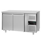 GGM Gastro | Koelwerkbank ECO - 1360x700mm - met 2 deuren |, Witgoed en Apparatuur, Koelkasten en IJskasten, Verzenden, Nieuw