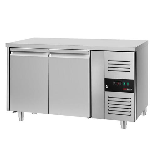 GGM Gastro | Koelwerkbank ECO - 1360x700mm - met 2 deuren |, Witgoed en Apparatuur, Koelkasten en IJskasten, 140 tot 160 cm, Nieuw