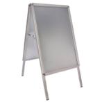 Aluminium Stoepbord | 46x70x(H)91cm, Verzenden, Nieuw in verpakking