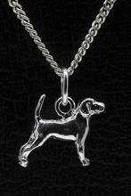 Zilveren Beagle ketting hanger - klein, Verzenden, Nieuw