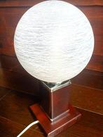 Tafellamp - Kristal, Hout