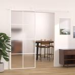 Schuifdeur 90x205 Wit Aluminium - Retourdeal voor slimme..., Doe-het-zelf en Verbouw, Deuren en Horren, 80 tot 100 cm, Binnendeur