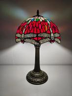 Tafellamp - Glas-in-lood - Tiffany-stijl, Antiek en Kunst