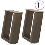 U-Poot Salontafelpoten | Retourdeal | 40% Korting, Tafelpoot, Minder dan 50 cm, Nieuw, Minder dan 50 cm