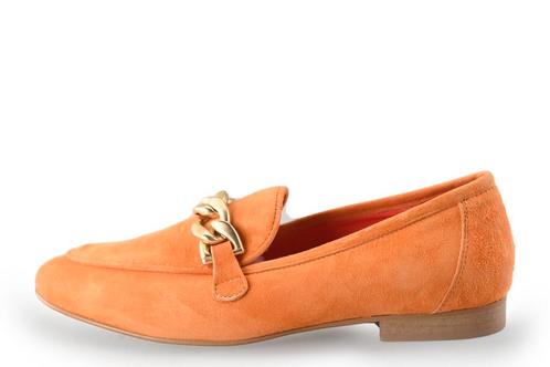 Nando Neri Instappers in maat 40 Oranje | 10% extra korting, Kleding | Dames, Schoenen, Overige kleuren, Zo goed als nieuw, Instappers