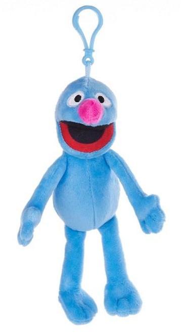 Whitehouse Leisure Sesame Street Pluche Sleutelhanger-Grover beschikbaar voor biedingen
