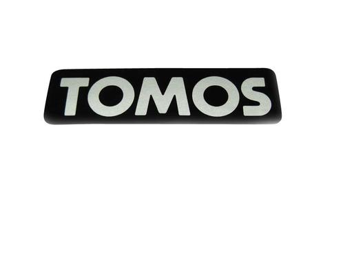 Sticker Tomos zwart / grijs v1, Fietsen en Brommers, Brommeronderdelen | Algemeen, Nieuw, Ophalen of Verzenden