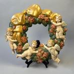 Decoratief ornament - Vintage - Scioto Ceremics - Cherubs, Nieuw