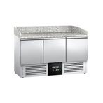 GGM Gastro | Pizza koelwerkbank PREMIUM - 1400x700mm - 3 |, Verzenden, Nieuw in verpakking