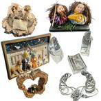 Kerststal Nativity Scenes (6) - Aardewerk, Gips, Textiel, Antiek en Kunst