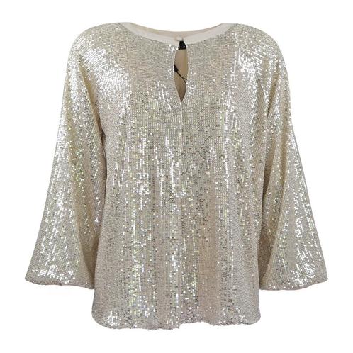 Ibana • pailletten blouse Folette • 36, Kleding | Dames, Tops, Nieuw, Maat 36 (S), Verzenden