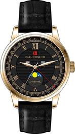 Carl Heinrich herenhorloge (G3108-YGBL-TRC), Kleding | Heren, Nieuw, Ophalen of Verzenden