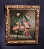 Franse school (XX) - Natura morta floreale, Antiek en Kunst