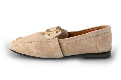 Notre-V Instappers in maat 37 Beige | 10% extra korting, Kleding | Dames, Schoenen, Beige, Zo goed als nieuw, Instappers, Verzenden