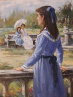 Javier Villa Libarona (1937-2011) - En el jardín