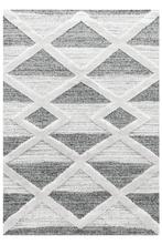 Hoogpolig Vloerkleed | Pisa | Luxury | Grijs | 200x290 cm, Huis en Inrichting, Stoffering | Tapijten en Kleden, Verzenden, Nieuw