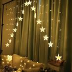 LED kerst lichtgordijn - 5,5 meter - Warm wit - 136 LED, Huis en Inrichting, Lampen | Overige, Nieuw, Ophalen of Verzenden