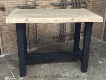 Bartafel Robuust Industrieel - 160 x 80 x 100 cm - Meerdere beschikbaar voor biedingen