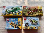 Lego - Creator - 6743 + 31073 + 31042 + 31018 - Straatracer,, Kinderen en Baby's, Speelgoed | Duplo en Lego, Nieuw