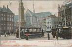 AMSTERDAM - Dam met Electrische tram, Verzamelen, Ansichtkaarten | Nederland, Verzenden, Gelopen