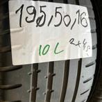 2 x Continental SportContact 2 195-50-16 Zomerbanden 4,5mm, Auto-onderdelen, Banden en Velgen, Gebruikt, 16 inch, Ophalen of Verzenden