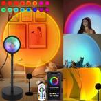 Zonsondergang Projectorlamp RGB LED met App en Afstandsbed., Verzenden, Nieuw