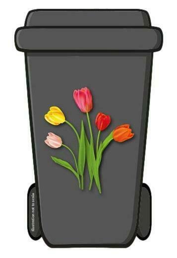 Containerstickers, Klikostickers, stickers afvalcontainers, Doe-het-zelf en Verbouw, Zeil en Folie, Nieuw